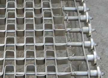 長(zhǎng)城網(wǎng)帶Stanless steel wire mesh chain---Great wall metal conveyor belt